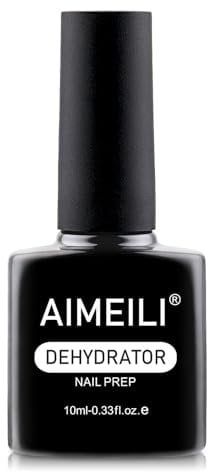 AIMEILI Nail Prep Dehydrator, 10ml Fast Dry Nail Preps for Gel Polish Application with Ease and Reduces Lifting for Longer Lasting, Gel Polish Bonding Base Varnish, Manicure Bonder Liquid