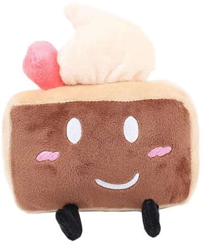 Jiumaocleu Anime Bfdi Weiche Figurenpuppen Böses Blatt/grünes Gras/Zahlen/Kuchen/Steinkissen, Cartoon-Charakter, gefülltes Überwurfkissen, Heimdekoration, Ornamente, Anime-Merch, 15-30 cm