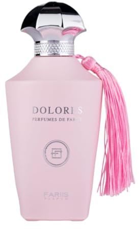 Dolores Parfum von Fariis by RiiFFS, Damenduft, 100ml, Rosa Flakon mit Quaste