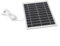 Reliable 10W Solar Charging Solution for Arlo Pro 4/for Ultra 2/Pro 3 Security Cameras with Effective Power Conversion (White)