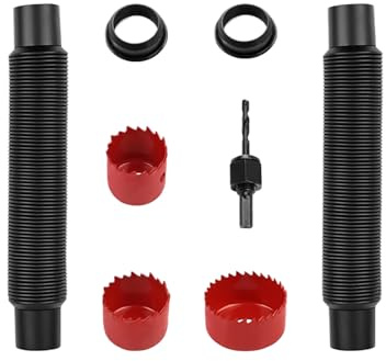 Générique Déviateur pour Tonneau de Pluie - Accessoires Étanches | Kit de Liaison pour Tonneau de Pluie - pour Nettoyage Extérieur, Irrigation de Jardin, Cour, Irrigation de Patio et Conservation