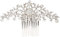 FRCOLOR Atemberaubender Braut Haarschmuck Hochzeit, Strass Kristall Haarkamm Für Damen, Eleganter Kopfschmuck Für Besondere Anlässe