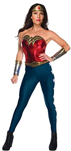 RUBIE'S Adult DC Wonder Woman Fancy Dress Costume X-Small