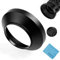 58mm Weitwinkel Gegenlichtblende, Fotover Universal Metall Sonnenblende Streulichtblende mit Objektivdeckel für Canon Nikon Sony Pentax Olympus Fuji Kamera + Mikrofaser Putztuch