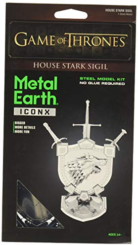 Professor PUZZLE Game of Thrones House Stark’s Sigil Metallerde, Mehrfarbig