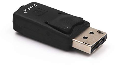 EVanlak DispalyPort Headless Ghostclassic Style Display Emulator for PC 4K DP Dummy Plug fit Headless 1080@60Hz- 3840x2160@17Hz 1Pack…
