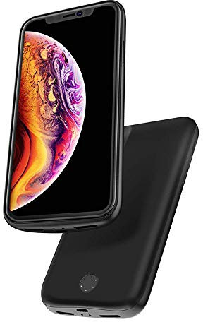 Power Bank - Case for iPhone XS, 11 and 11 Pro (Black iPhone 11 pro)
