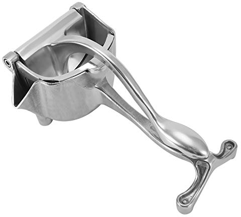 Exprimidor manual de cítricos grande y resistente, exprimidor, exprimidor de limón sólido de alta resistencia Exprimidor de limón naranja de aluminio de mano Acero inoxidable 304
