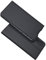 COPHONE - Cover Compatibile Huawei Y6 2019 in Pelle Nera. Custodia a Portafoglio in Pelle con Chiusura Magnetica per Y6 2019