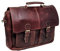 Jaald 40 Cm echt Büffel Leder Laptoptasche Umhängetasche Schultertasche Kuriertasche FahrradTasche SchulTasche Wasserdicht Vintage Herren Damen Geschenk Leather messenger bag