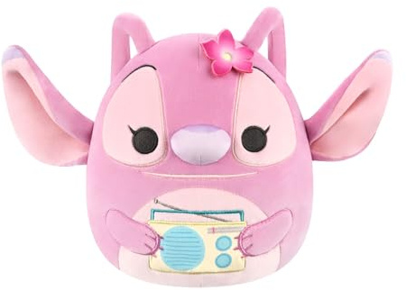 Squishmallows SQDI01943 - Angel mit Boombox 20 cm, offizielles Jazwares Plüsch, superweiches Kuscheltier