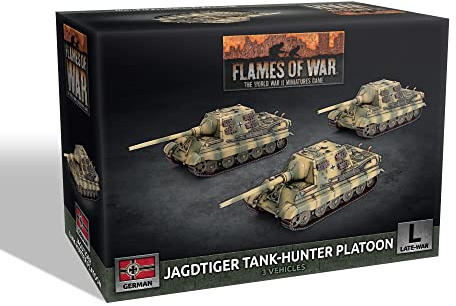 Flames of War GBX179 Jagdtiger Tank-Hunter Platoon