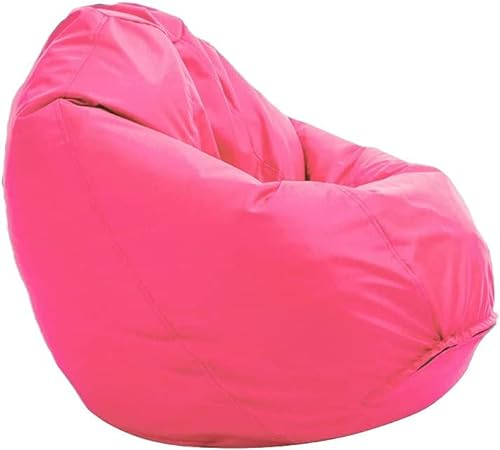 Bruni Sitzsack Classico M in Pink – Sitzsack mit Innensack zum Zocken & Lesen, Abnehmbarer Bezug, lebensmittelechte EPS-Perlen als Bean-Bag-Füllung, aus Deutschland