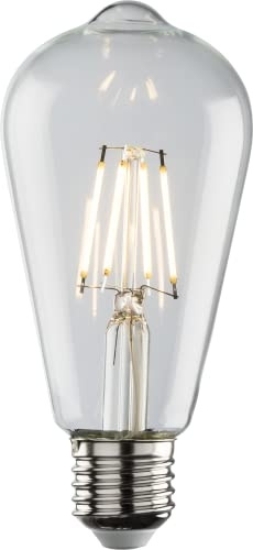 Knightsbridge 230V 4W LED ES Clear ST64 Filament Lamp 2700K Dimmable