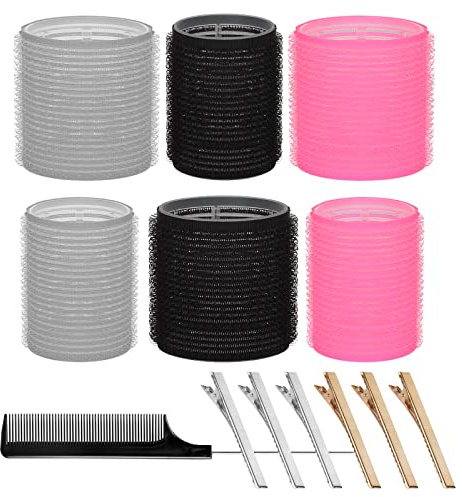 Heatless Hair Curler: 13Pcs Rollers Set With Clips for Long and Medium Hair, Women's Curls Styling Tools, DIY Curlers to Sleep In
