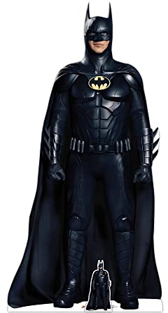 Star Cutouts SC4269 - Sagoma in cartone di Batman Michael Keaton, perfetta per compleanni, regali, feste e fan