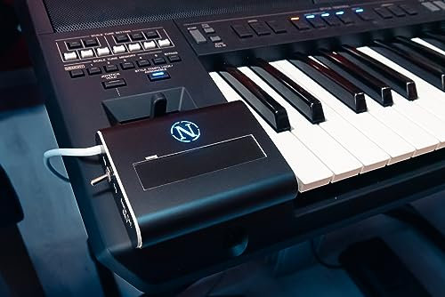 Nalbantov MidiRIB MIDI Ribbon Controller adatto a qualsiasi tastiera elettronica (o PC/MAC) con interfaccia MIDI (nero o argento)