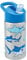 Smash Stainless Steel Drink Bottle with Flip Top Lid and Straw - Shark 500ml, Blue