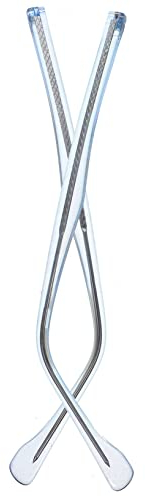 AOKWAWALIY Blaue Brille Ersatzbrille Bügelarme Metall Arm Beine 1 Paar Brillenzubehör Brillengestell Scharnier Metall Schutzbrille Ersatzarme Brillenbeine