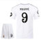 Qycksouth Mbappe Trikot Kinder #9 – Fußballset mit Trikot, Shorts, Socken, Schienbeinschonern, Stutzen & Zubehör | Kinder Fußballtrikot für Training, Freizeit Set (152)