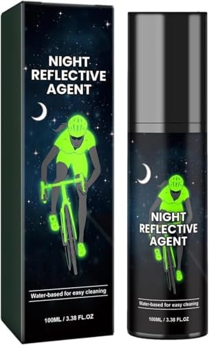 Qklovni Glow in The Dark Spray Paint, Clear Spray Paint That Glows White in The Dark Paint for Stencil & Decorative Items, Night Reflective Agent, High Visibility Vibrant Spray Paint (Green)