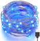 AAN USB Powered Fairy LED Lights Indoor Decorative String Lights Waterproof Copper Wire Firefly Lights for Jars, Christmas Tree Decoration, Birthday Party and More Blue (5M/16 Ft.)