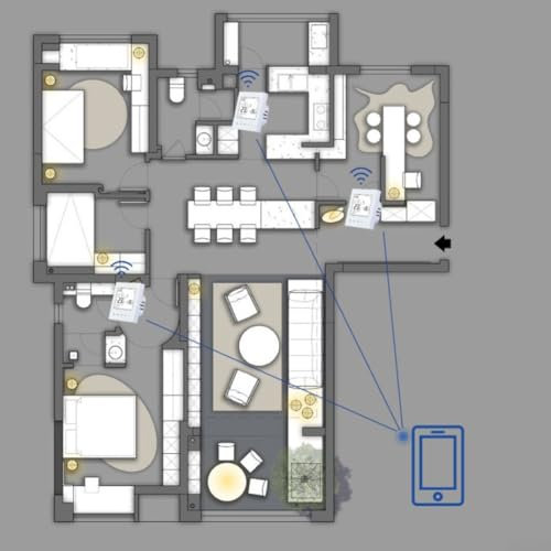 Solution de contrôle de chauffage WiFi personnalisable et programmable pour les maisons modernes (chauffage de chaudière à gaz)