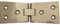 Premium Polished Brass Counter Flap Hinge 99mm x 40mm for Durable Use - Lift Up Bar Hatch