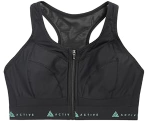 NEXT Damen Standard Active Sport-BH Frontverschluss, High Impact, DD+