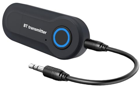 KIXZSAZ Receptor de Audio USB Adaptador de música inalámbrico Compatible con Bluetooth Transmisor de Auriculares de televisión portátil para el hogar