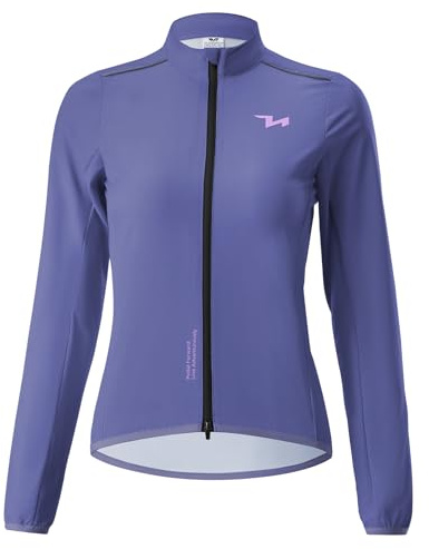 ROCKBROS TVI Fahrradjacke Radjacke Windbreaker für Damen | Atmungsaktiv, Leicht, für Laufen Pendeln Wandern Camping Outdoor-Sport