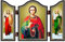 NKlaus 1426 Heiliger Pantaleon christliche Ikone Pantelejmon Celitel' reise Altar