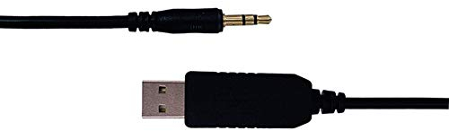 DSD TECH Questo è un cavo seriale USB RS232, terminato con un connettore jack audio da 3,5 mm che consente di accedere ai segnali TX, RX e GND.