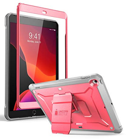 SUPCASE Unicorn Beetle Pro Series Rugged Schutzhülle für 10,2 Zoll iPad 7. / 8. Generation (2019,2020), Rosa