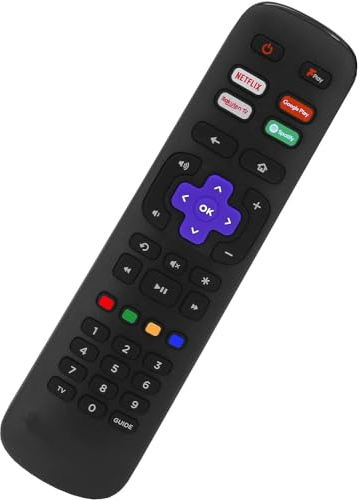 Télécommande de Remplacement pour R43B7120UK R50B7120UK R55B7120UK R65B7120UK Hisense Roku TV B7120