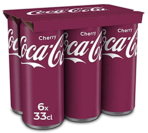 Coca Cola goût Cerise, 6 x 33cl