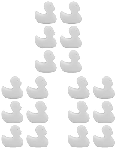 Happyyami 18stücke Teiliges Ölabsorbierende Schwämme Entenform Für Schwimmbäder Hochleistungs-reinigungsschwämme Für Öl Und Schmutz Wiederverwendbar Und Einfach Zu Reinigen