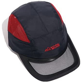 CLAPE Lightweight Sports Cap Quick Dry Baseball Cap Outdoor Mesh Running Hats Cooling Hats for Men Women Baseballkappe für Draußen, Sport und Reisen