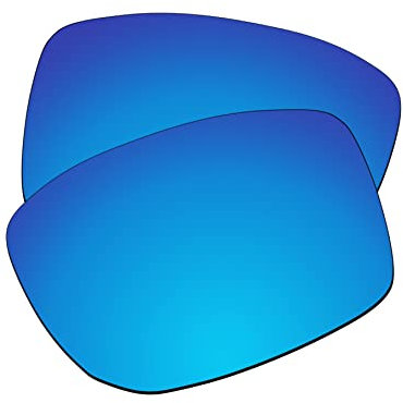 EZReplace Verres de rechange pour lunettes de soleil Oakley Gibston OO9449 (verres polarisés), Bleu glacier., taille unique