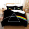 PTNQAZ Pink Floyd Bettwäsche-Set UK Rock Band Bettbezug Bequeme Tagesdecken Queen-Size-Bett Schlafzimmer Dekor (King-Size, 2)