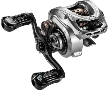 DOVIELLO HICC50 136 g ultraleichte Baitcast-Rollen Baitcast-Angelrolle Baitcast-Angelrolle 7,1 Übersetzung 10 + 1BB 4 kg Zugkraft Baitcaster, Vollcarbon, hochkompakt