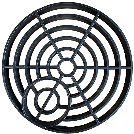 Cubierta de desagüe para exteriores – 15 cm (redonda)