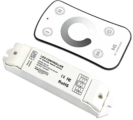 HEYBB LED-Streifen-Dimmer 2. 4g rf. Berühren Sie Remote. DC12-24V. Konstanter Spannungsempfänger 3A 3-Kanal for 5050 3528 String-Ribbon-Gebrauch kompatibel for LTech Dimmer schalten