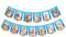Sursurprise unter dem Meer erste Geburtstag Dekorationen, unter dem Meer 1. Geburtstag Foto Banner von Neugeborenen bis 12 Monate Ozean Meer Tier Meer Kreatur Party Supplies