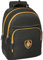 Safta KINGS LEAGUE ULTIMATE MOSTOLES Schulrucksack für Kinder, ideal für Kinder verschiedener Altersgruppen, bequem und vielseitig, Qualität und Widerstandsfähigkeit, 32 x 15 x 42 cm, Schwarz, Schwarz