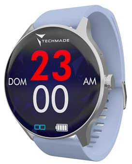 Techmade Smart Watch Dynamic Sky Blu Blu Diademita Gioielli e orologi negozio online > Orologi uomo TM-Dynamic-LBL, Blu, Unisize