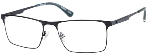 Superdry Rechteckig Stainless Steel Brillen in Grün für Herren, Brille mit Sehstärke, optional mit Sonnenbrillen tönung oder Blaulichtfilter (Modell SDO-CALEB-004)