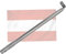 grillshop.at Napoleon Ersatzteil Brenner Herstellerqualität - Edelstahlbrenner für LEX 485, 605, 730, LE1, LE2, LE3 aus Edelstahl - Rohrbrenner für Gasgrill N100-0036 / GS014