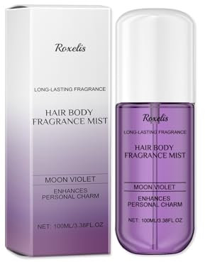 Brume Parfumée À La Violette | Parfum Floral Naturel Et Subtil For Le Corps Et Les Cheveux | Fraîcheur Longue Durée(1PCS)