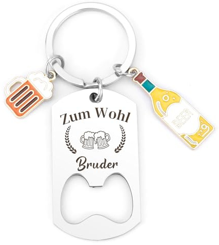 Karyllena Schlüsselanhänger Geschenke für Männer Geburtstag Geschenke für Papa Patenonkel Onkel Bruder Freund Kleine Weihnachtsgeschenke für Männer Vatertagsgeschenk